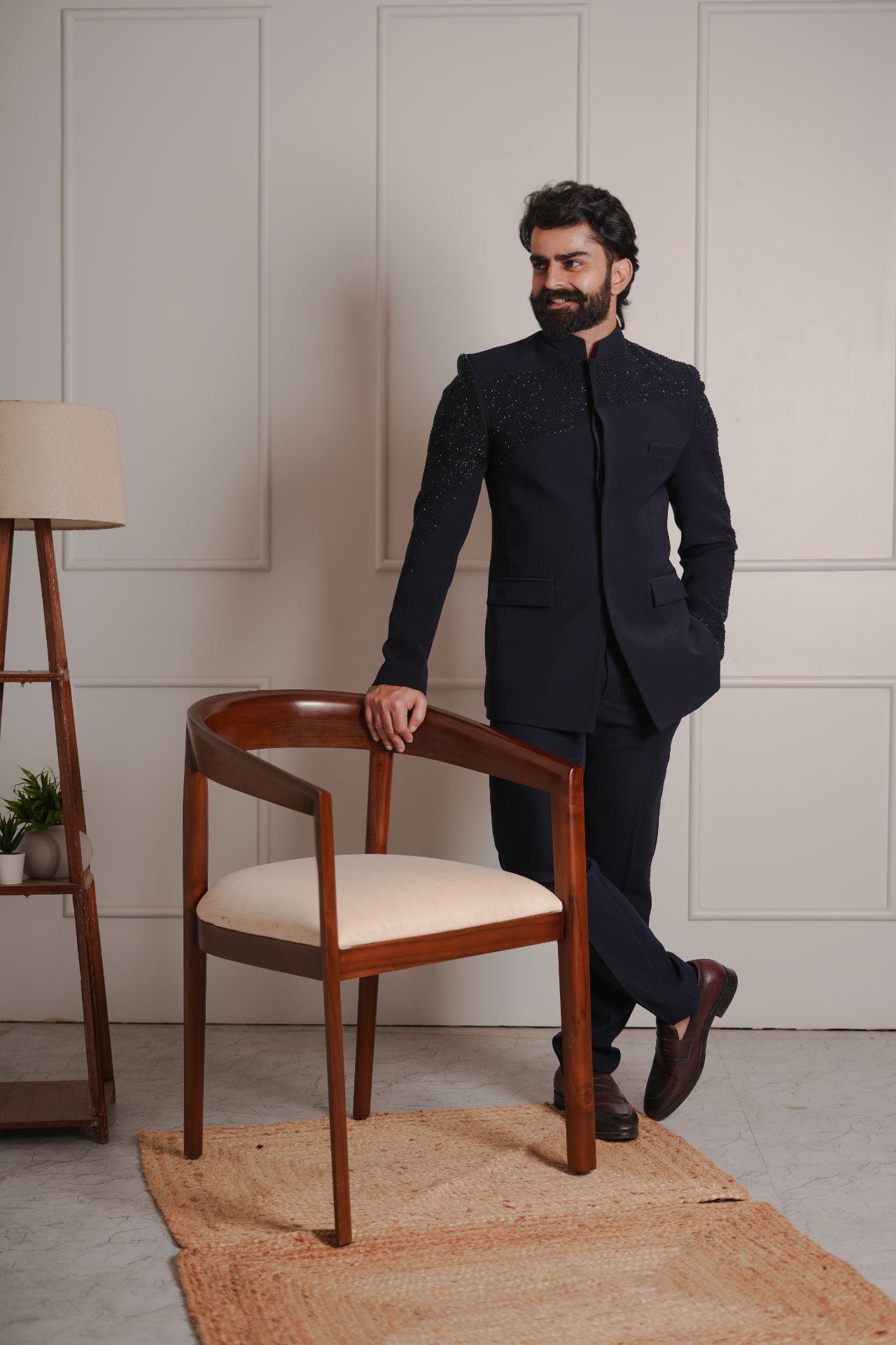 Jodhpuri Heavy tube Navyblue
