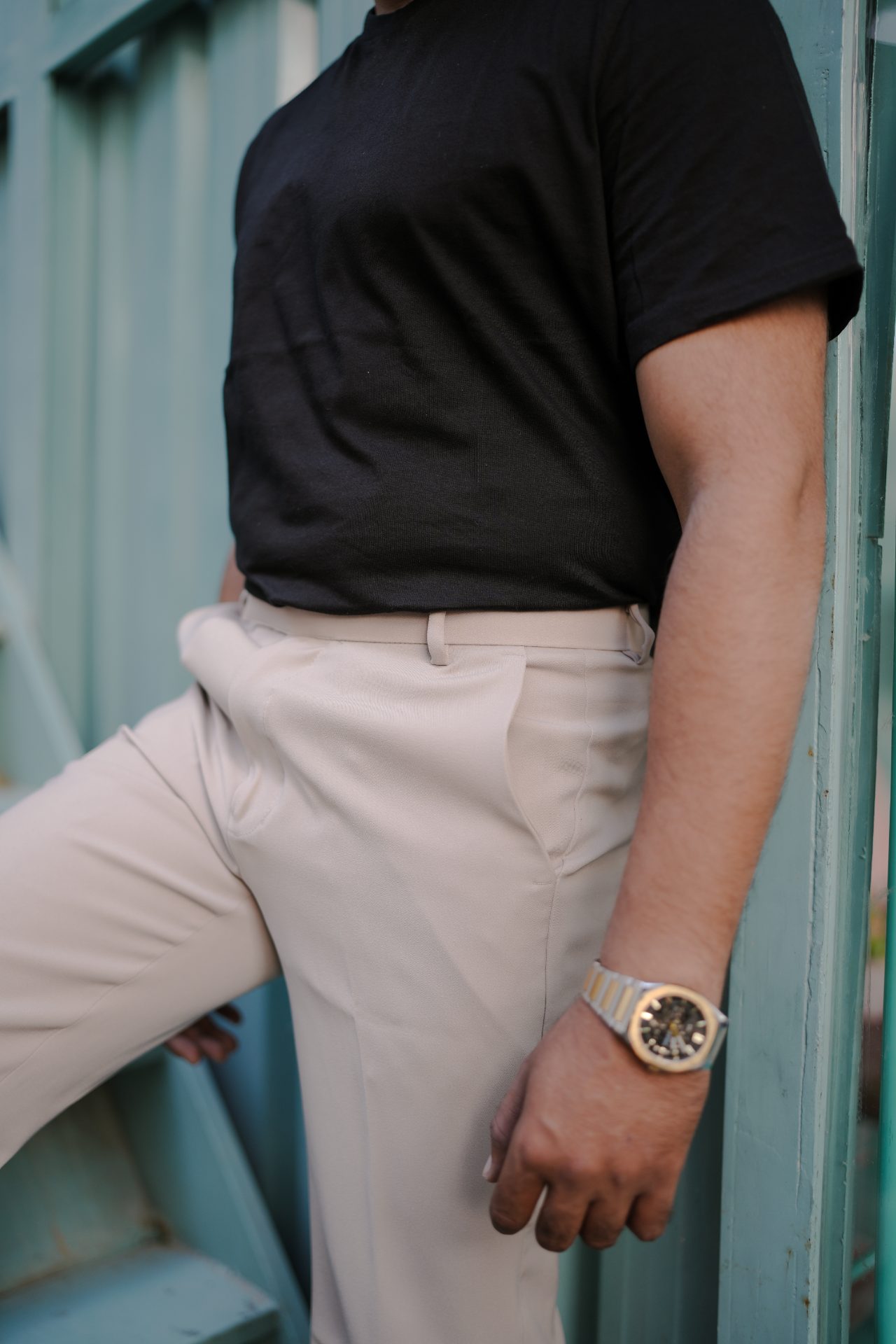 Japanese Beige Pant-Straight Fit