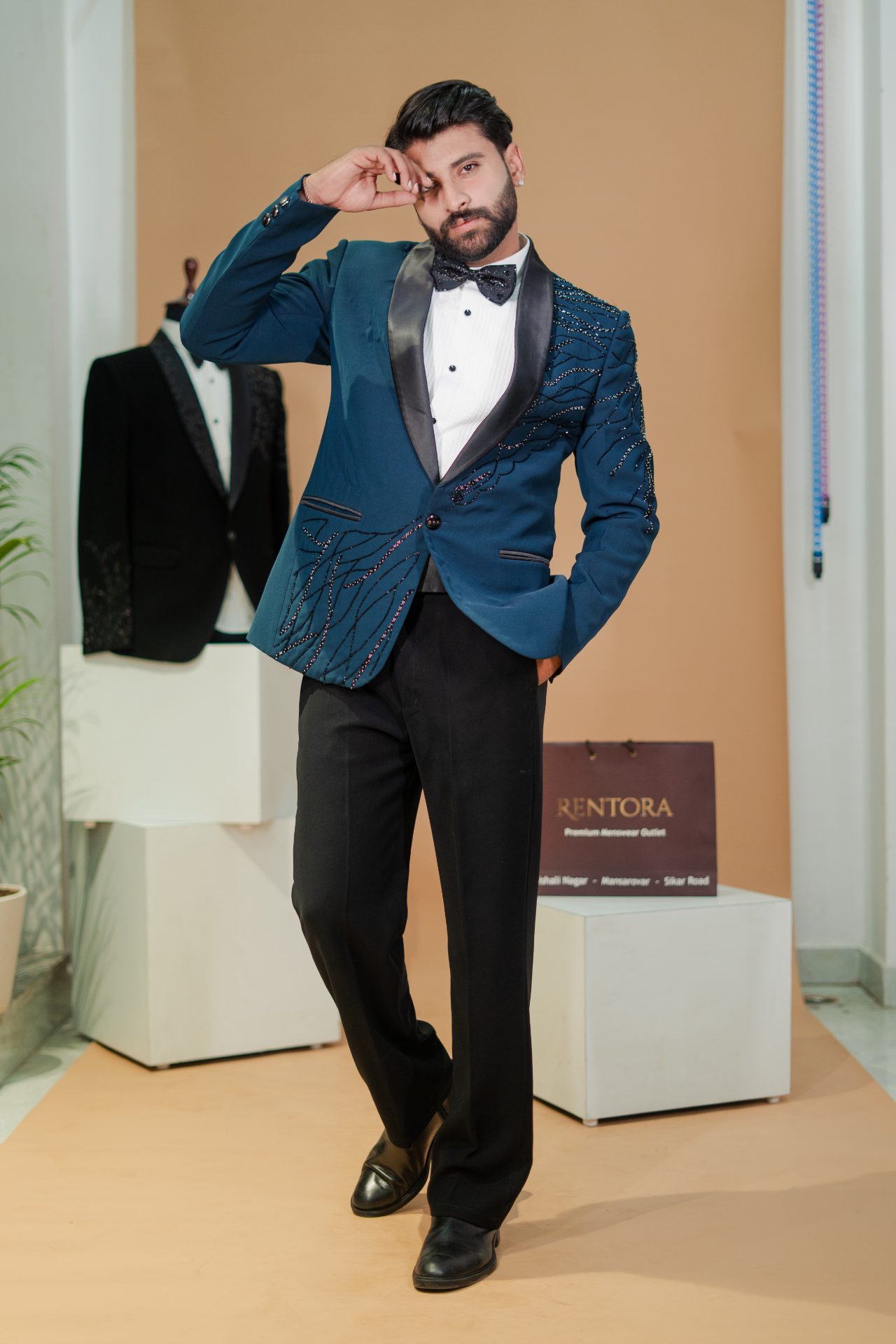 Tuxedo Heavy Tube Tealblue