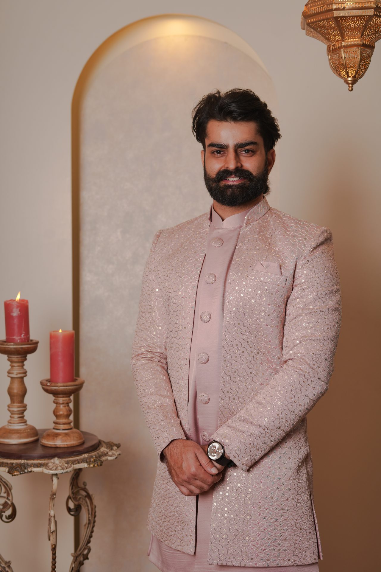 Indowestern-Designer Fancy-Pink